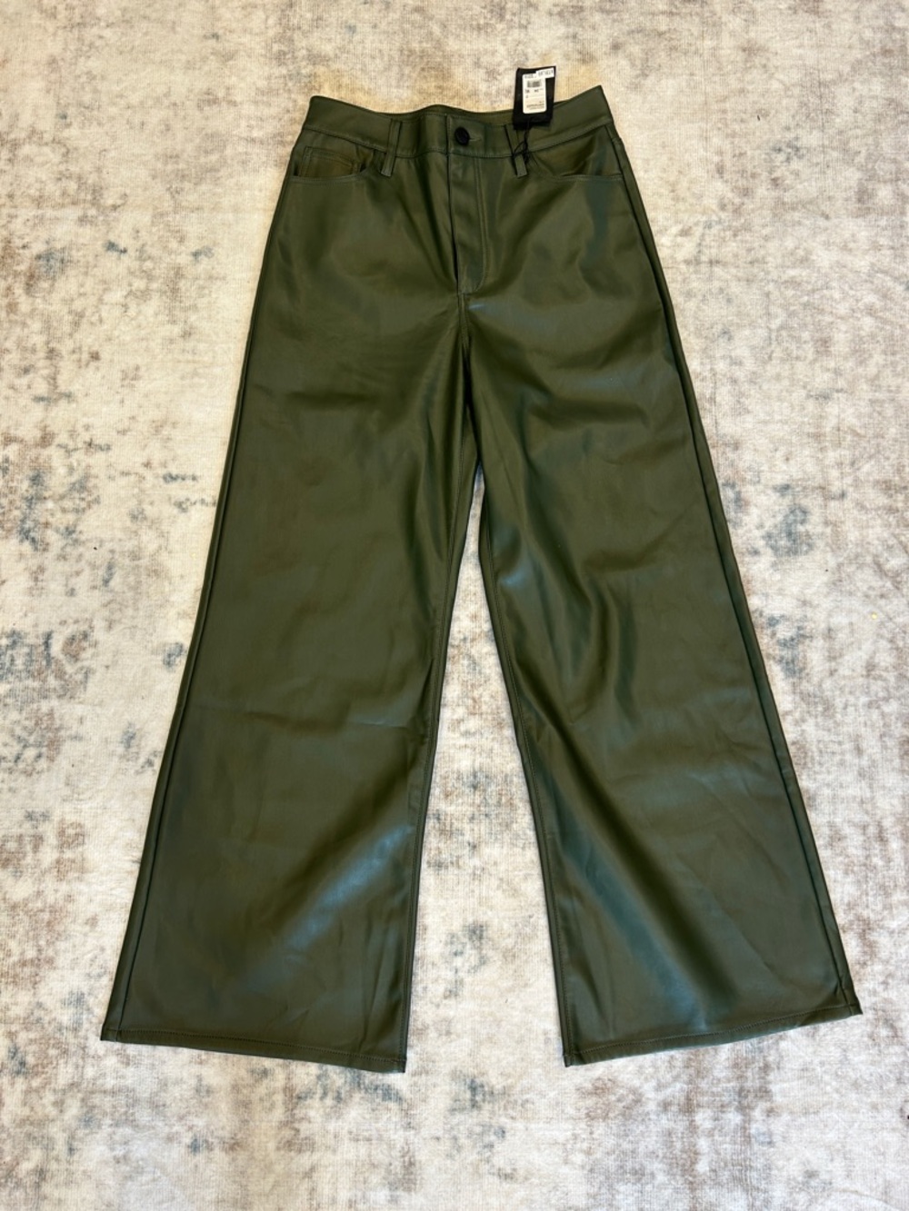 Joe's Jeans Olive Green Wide Leg Pants